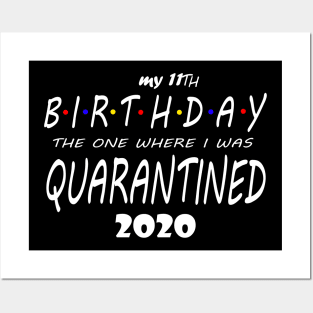 MY BIRTHDAY QUARANTINED 2020 Posters and Art